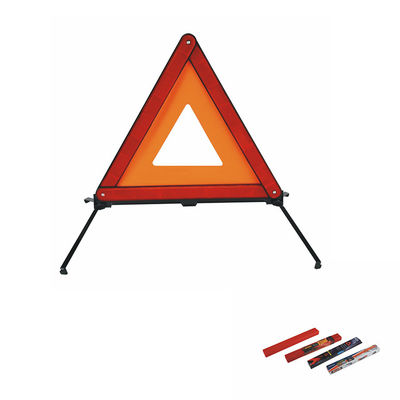 PMMA+ABS トラック用 高可視性 レッドポータブル道路危険三角