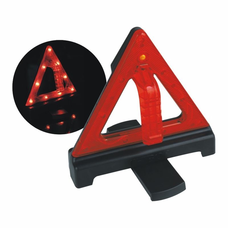 道路安全 閃光 LED 警告 三角形 簡単に操作し,自動車の緊急事態のために組み立て